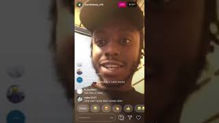 KUSH (OFB) SPEAKS ABOUT BEING CHASED BY EDMONTON YUTES ON INSTAGRAM LIVE