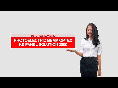 Tutorial Koneksi Photoelectric Beam AX 70 TN Optex ke Bosch Alarm Panel Solution 2000 #alarmsystems