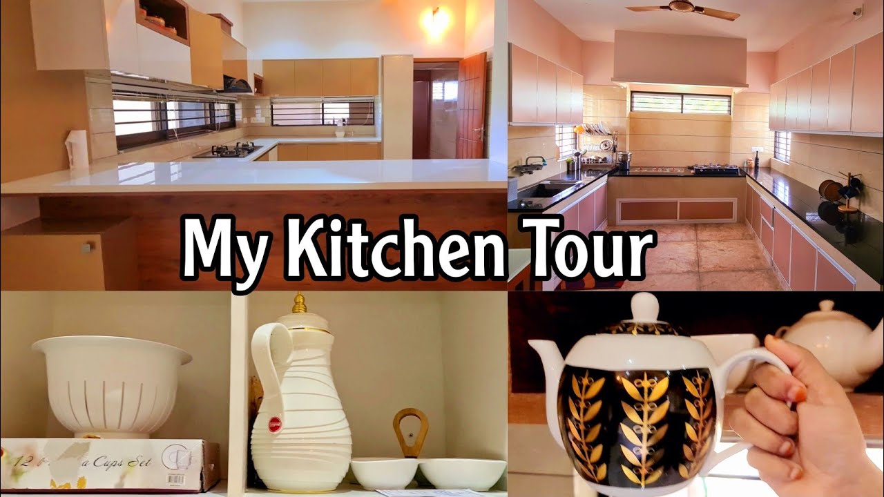 Open Kitchen / work kitchen / അടുക്കള / Crockery collection / kitchen