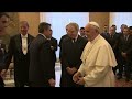Incontro con il Santo Padre alla vigilia della finale di TIM CUP 2014