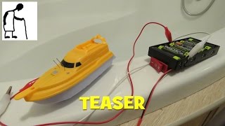 Bargain Store Project Supercapacitor Water Jet Boat TEASER