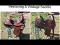 How to Restore a Vintage Circle Y Saddle that has spent a few years in the barn