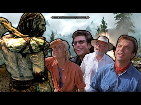 Meeting Skyrim Giants for the first time