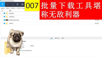 免费极速批量下载工具