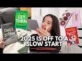 NO 2025 GOALS?! 🙃 getting back on track & books I’ve read