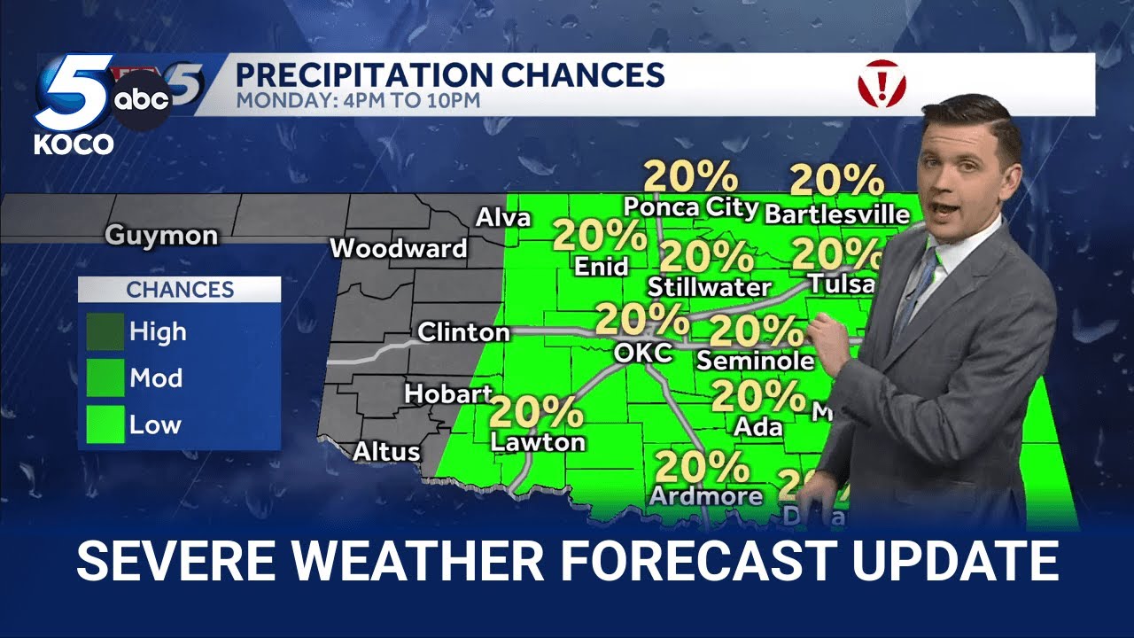 Storm Timeline: Monday - Friday Storm Risk - YouTube