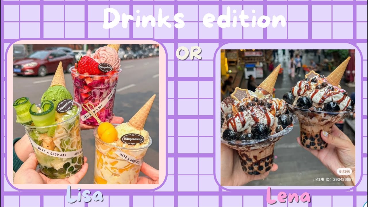 Lisa or Lena |Drinks edition 🥤