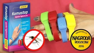 KOMASTOP, Opaska na komary i kleszcze, Intec Medical - YouTube
