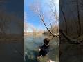 Go Fish with Your Brother! 🔋🎣 #trout #flyfishing #flyrod