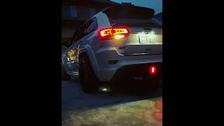 グランドチェロキーSRT8 可変マフラーしめた状態 - YouTube
