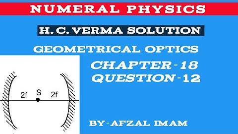H. C. Verma solution, chapter 18,question 12