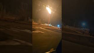 Flaring In Northern Alberta Canada 🇨🇦 #Canada #explore #fypシ #fyp #ytshorts #youtubeshorts youtube