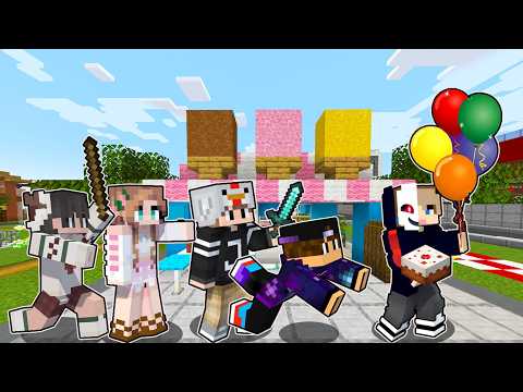 IMPOSTOR Huajow Ruined My BIRTHDAY PARTY in Minecraft!!