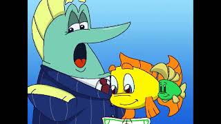 Freddi Fish 5 The Case of the Creature of Coral Cove Getting the Deed From Marty's House