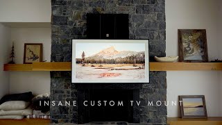 Insane Custom TV Mount!!