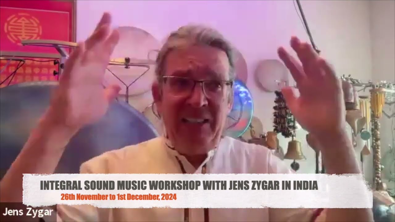 DETAILS  ABOUT THE INTEGRAL SOUND MUSIC WORKSHOP BY JENS ZYGAR IN MUMBAI