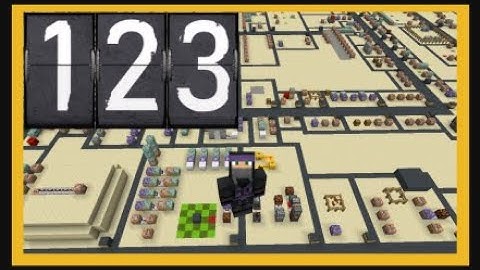 123: Very simple flickering lights. [Minecraft Map Making]