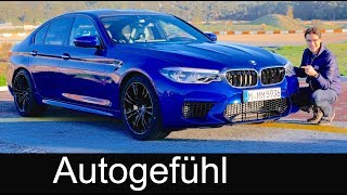 BMW M5 - the German muscle car FULL REVIEW F90 all-new 5-Series M 2018 acceleration & sound
