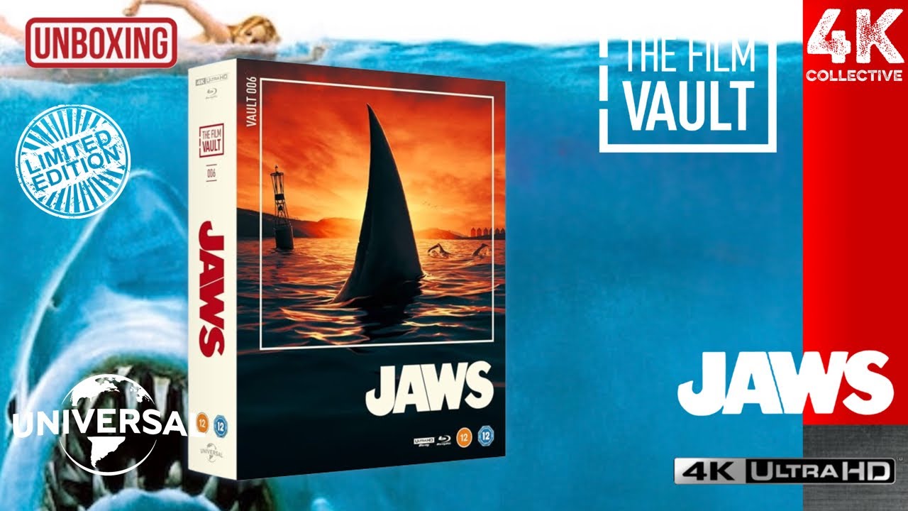 The Film Vault 006 - Jaws 4k UltraHD Blu-ray Premium Edition
