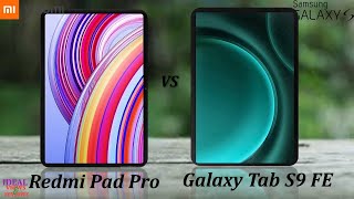 xiaomi redmi pad pro vs Samsung Galaxy Tab S9 FE