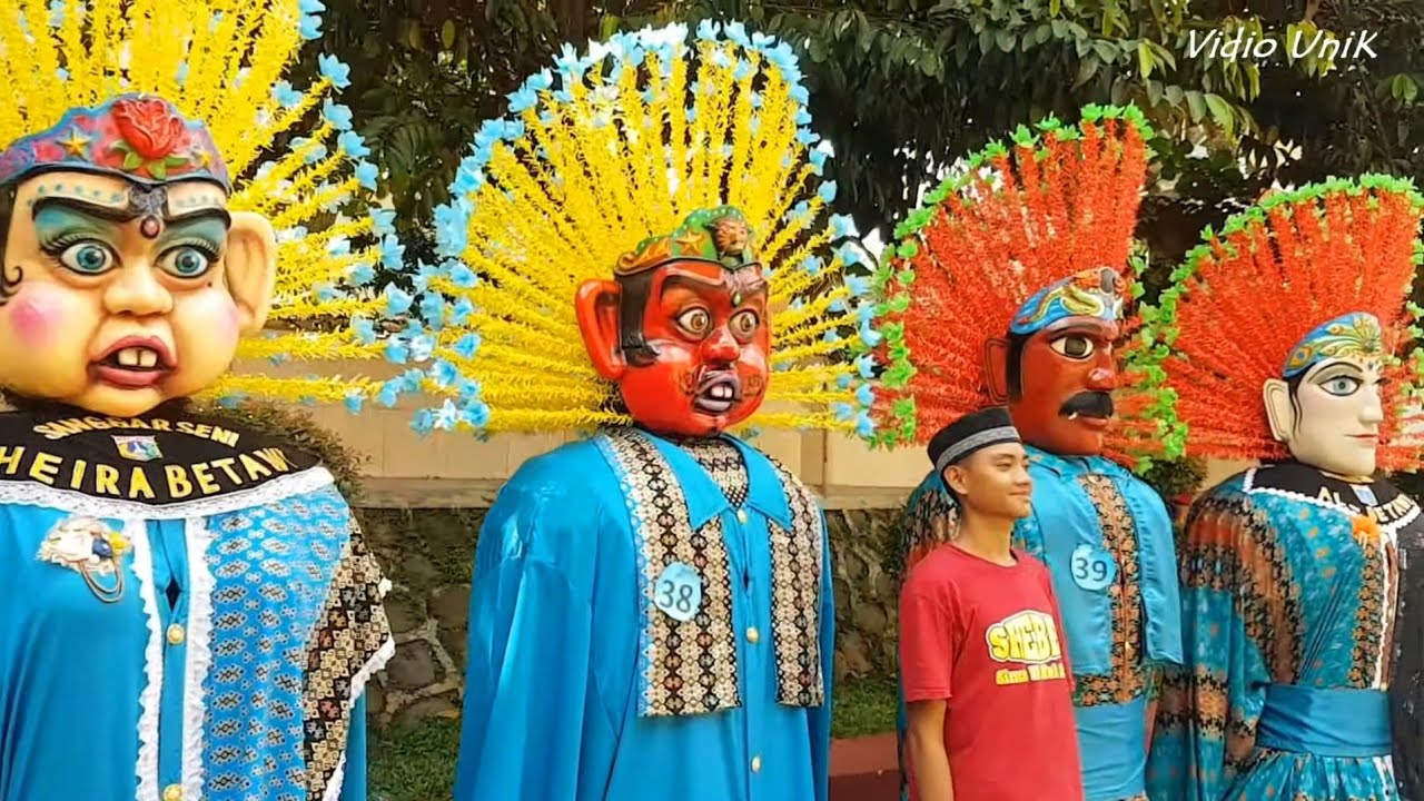 Ondel ondel Ada Ratusan di Anjungan DKI || Ondel2 Festival Ultah TMII