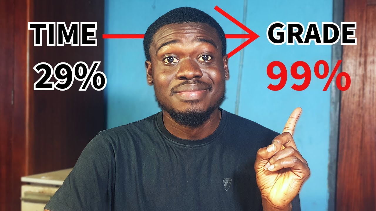 How to Study Less and Get High Grades - YouTube