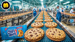 How Chips Ahoy! Cookies are Made in Factory | Chips Ahoy! Factory Process
