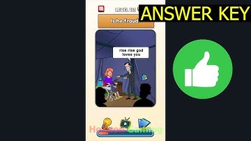 Flashback Tricky Fun Riddles LEVEL 141 Is he fraud - Gameplay Walkthrough Android IOS