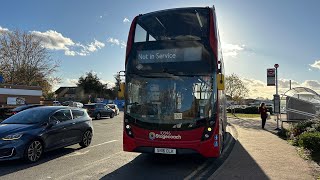FULL ROUTE VISUAL|Stagecoach London Route 499 Heath Park Estate - Gallows Corner Tesco 10346 SN16OLK screenshot 5