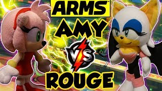 ABM: Amy Rose Vs Rouge The Bat !! ARMS BATTLE GAMEPLAY !! HD