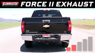 2007-13 GM Silverado/Sierra 1500 4.8L, 5.3L - Force II Cat-back Exhaust 817523