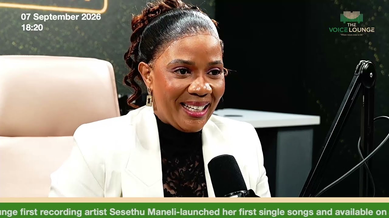 THE VOICE LOUNGE SITTING | Amathole Water CEO Lindokuhle Nzoyi