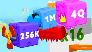 HAPPY CUBE 2048 — UP TO 4 QUADRILLION \\ Bonus+JetPack+Airplane (Merge, Gameplay) screenshot 4