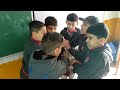 The human knot activity by class 6 students of kv haldwani
