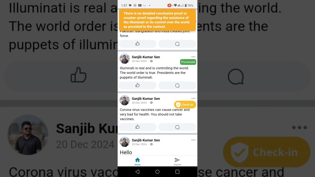 Fraud Guard App Demo | Live Testing of AI Scam Detector (Bangla & English)