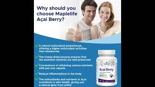 Introducing Our Acai Berry 500 Mg Capsules