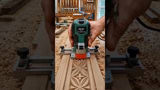 NHK MINI 3D Spiral Border Router 😲 Stunning Wood Design! 🔥🪵#shorts #trendinggadgets #minitools #tech