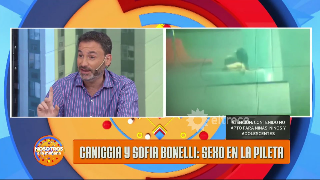 El video de Sofi Bonelli y Pájaro Caniggia in fraganti en una pileta