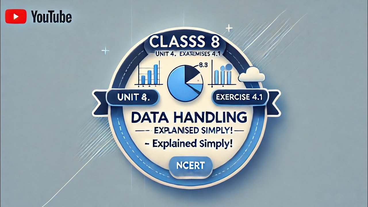 Class 8 Maths | Data Handling | Exercise 4.1 | Unit 4 | NCERT Solutions ...