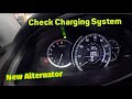Check charging system Honda Accord with  new alternator part 1 of 2