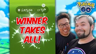 I challenged Brandon Tan to a Shiny Race! Loser has to...