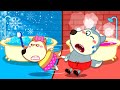 🔴 LIVE | Baby's Bath Time - Wolfoo and Hot vs Cold Challenge With Lucy | Kids Cartoon