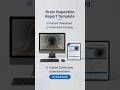Drain Inspection Report Template | Plumbing Documentation for Sewer &amp; Drain Service #plumbing #viral