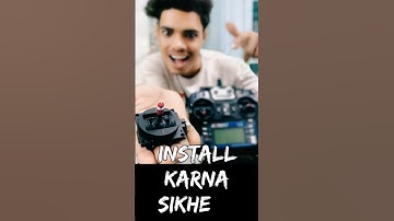 self centering throttle install in Fsi6 transmitter #flytechindia #drone