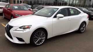 New White on Black 2015 Lexus IS 250 AWD Review - Alberta, Canada White Lexus Is 250