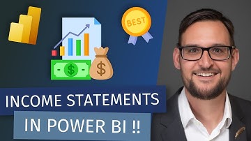 Building Income Statements in Power BI (with Chris Barber)