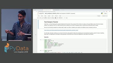 Tips, Tricks and Topics in Text Analysis - Bhargav Srinivasa Desikan