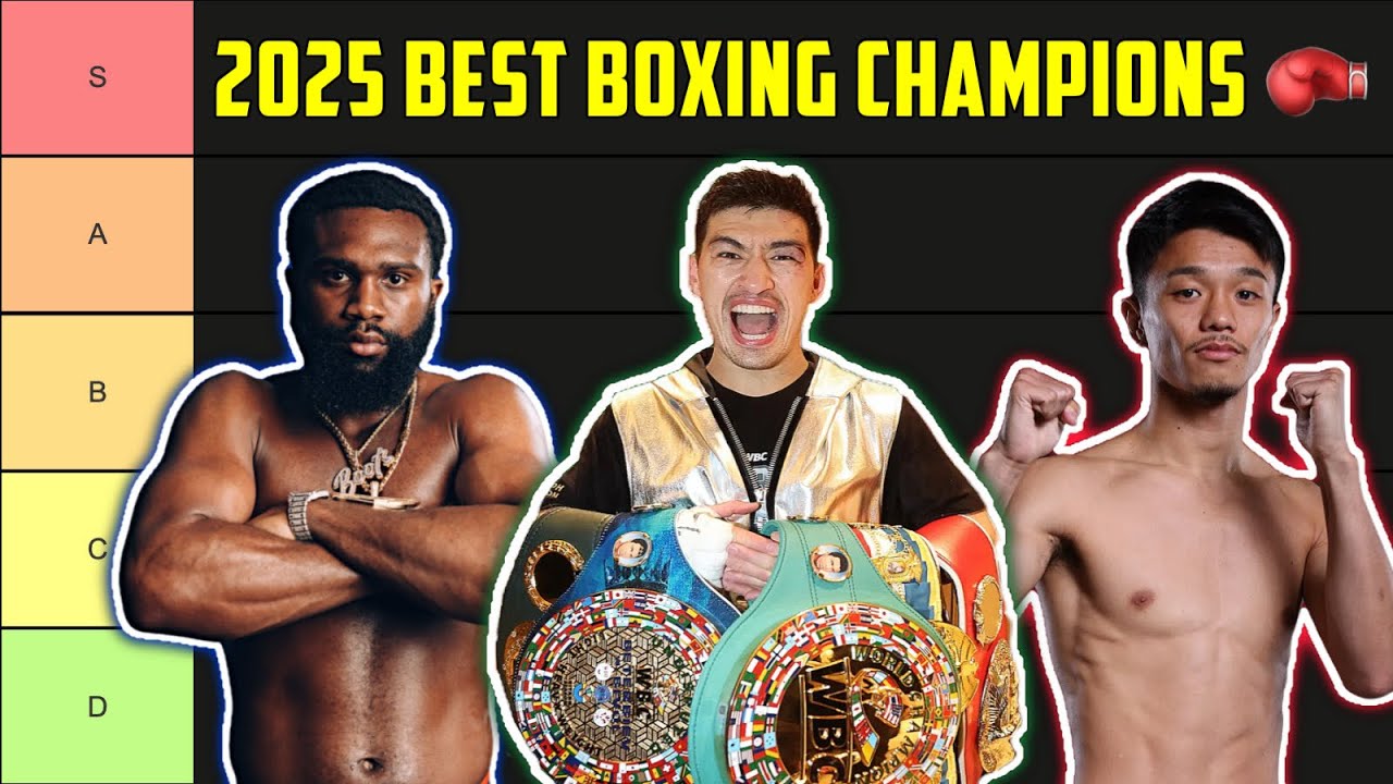 Ranking The Boxing Champions In 2025 | Tier List - YouTube