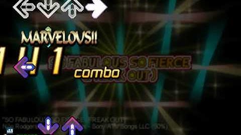 SO FABULOUS SO FIERCE(FREAK OUT) [DDR MAX2/StepMania/TRANS/Single-EXPERT] 99.359%
