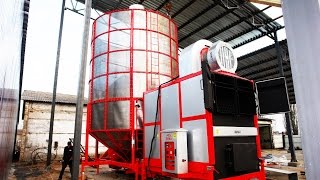 How does Biomass dryers work